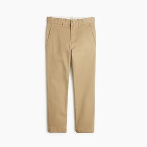 Crewcuts extra stretch slim fit khaki chip pants